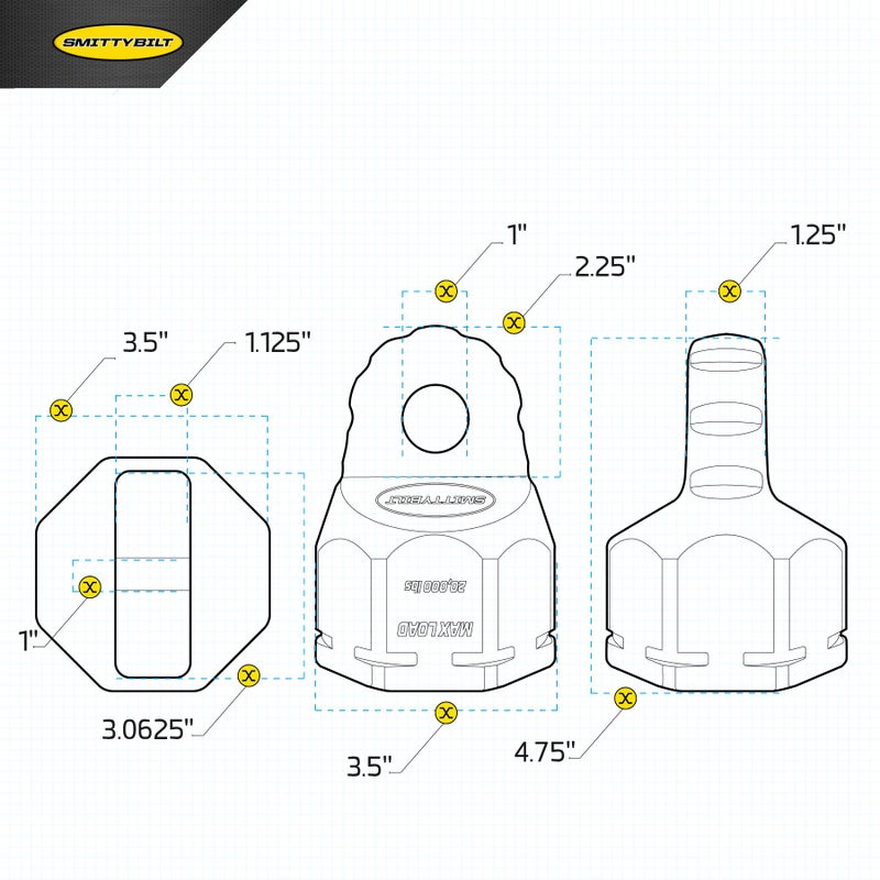 SmittyBilt A.W.S. ALUMINUM - SB2820 - Image 4